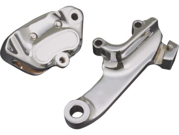 06 FXSTBI, 06 FXSTI, 06 FXSTSI, 06 FLSTFSE2, 07 FLSTF, 07 FXST, 07 FXSTB, 07 FXSTC, 07 FXSTSSEChrome Late Model OEM Style Brake Caliper