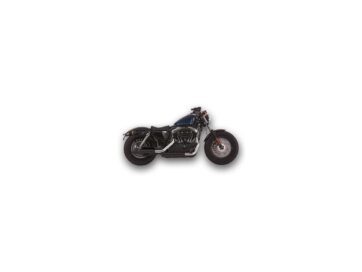 14-16 SportsterDouble Groove Slip-On Mufflers Black Satin