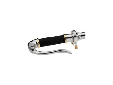 Retro Line Inverted Hand Control Kit Chrome with chrome lever Chrome 1" Cable operated