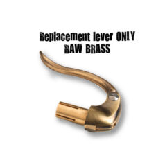 Retro Inverted Handlebar Control Replacement Lever Brass Raw
