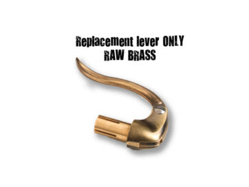 Retro Inverted Handlebar Control Replacement Lever Brass Raw