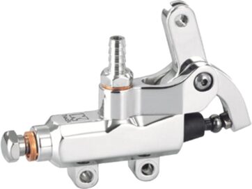 Wire Operated Master Cylinder Without oil reservoir Aluminium Polished 14 mm Cable Clutch Cable_Brake