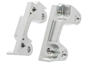00-13 TouringOversize Brake Rotor Axial Brake Caliper Adapter For 330mm (13") rotors Aluminium Dual Disc