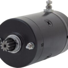 82-84 FL Shovel, 74-84 FX Shovel, 85-88 FX Model, 85-88 Touring, 84-88 Softail, 74-76 XLHitachi-Style Starter Black 1.4 kW