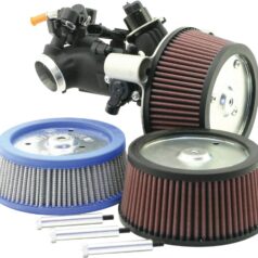 99-17 Dyna, (except 16-17 FXDLS), 00-15 Softail, (except 11 FLSTSE2, 12 FLSTSE3, 13-14 FXSBSE, 14-15 FLSTNSE), 99-07 TouringMaxflow Aircleaner Upgrade