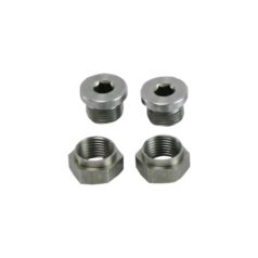 07-11 Sportster, 07-11 Dyna, 07-11 Softail, 07-11 TouringWeld-In O2 Sensor Bung and Plug Kit Straight