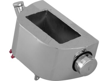 66-84 FL Shovel, 71-84 FX ShovelCustom Oil Tank with spin-on filter Chrome