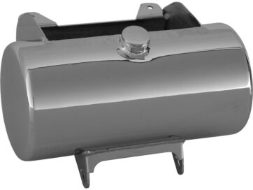 86-99 SoftailRound Side-fill Custom Oil Tank Chrome