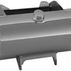 86-99 SoftailRound Center-fill Custom Oil Tank Chrome