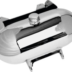 86-99 SoftailDomed Side-fill Custom Oil Tank Chrome