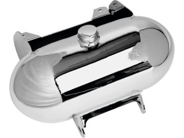 86-99 SoftailDomed Side-fill Custom Oil Tank Chrome
