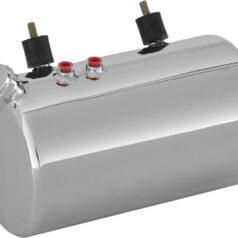 Custom Barrel Style Oil Tank Chrome
