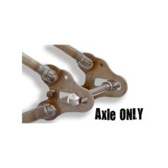 85-94 FX Model, 91-99 Dyna, 84-99 Softail, 86-99 Touring4-Speed Rigid Frames Replacement Rear Axle Kit