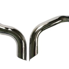 Designer Series L.A.F Replacement Heat Shield Chrome 1,75"