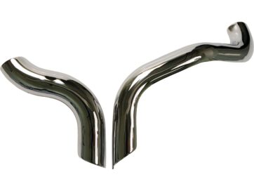 Designer Series L.A.F Replacement Heat Shield Chrome 1,75"