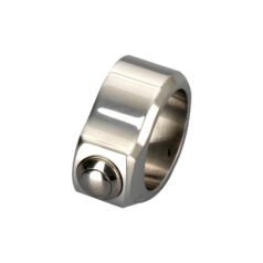 Switch Housing Single button Aluminium Polished 1"