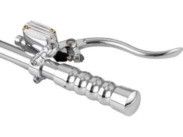 Deluxe Brake Master Cylinder Kit Aluminium Polished Lever and Master Cylinder Cover Aluminium Polished 12 mm 1" Single Disc
