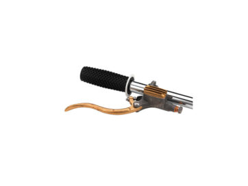 Deluxe Brake Master Cylinder Kit Brass Raw Lever and Master Cylinder Cover Aluminium Raw 14 mm 1" Dual Disc