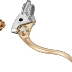 Deluxe Clutch Cable Perch Assembly Brass Satin Lever Aluminium Satin 1" Cable Clutch