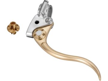 Deluxe Clutch Cable Perch Assembly Brass Satin Lever Aluminium Satin 1" Cable Clutch