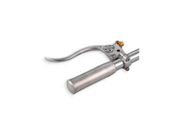 Deluxe Clutch Cable Perch Assembly Aluminium Satin Lever Aluminium Satin 1" Cable Clutch
