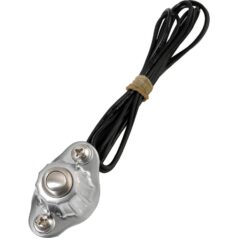 Deluxe Switch Housing Single button Chrome Satin