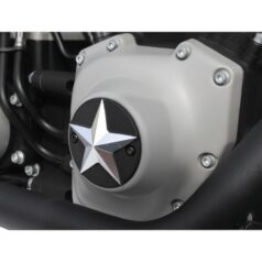 71-20 Sportster, 70-84 FL Shovel, 71-84 FX Shovel, 85-94 FX Model, 91-98 Dyna, 84-99 Softail, 85-98 TouringOpen Mind Point Cover 2-hole Bi-Color Anodized