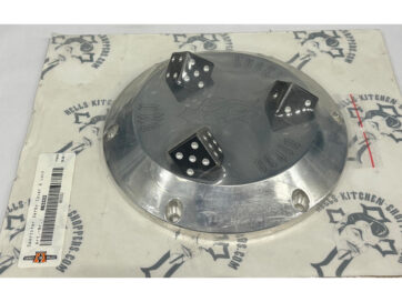 04-20 SportsterDice Derby Cover 6-hole Aluminium Polished