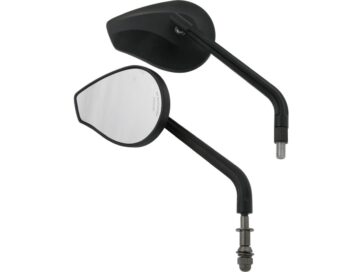 Phoenix 1 Mirror 175 mm stem Black, Anodized