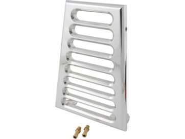 00-17 SoftailFlat Oil Cooler Kit Polished