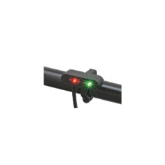 Micro Indicator Alpha, Black with Black Aluminium Clamp Indicator