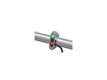 Micro Indicator Alpha, Chrome with Aluminium Clamp Indicator