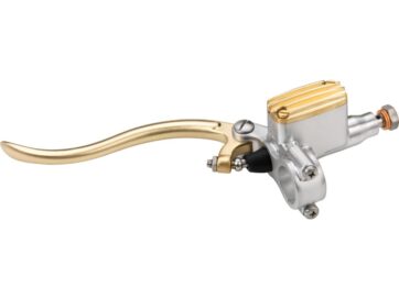 Deluxe Clutch Master Cylinder Kit Brass Satin Lever and Master Cylinder Cover Aluminium Satin 14 mm 1" Hydraulic Clutch