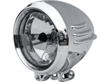 Unbreakable 4" Headlight Aluminium Polished H4