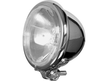 Bates Style 4 1/2" Headlight Chrome Bilux