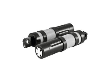 91-20 Sportster, (except 10-20 XL1200X, 11-20 XL1200C, 11-20 XL883L, 12-13, 15-16 XL1200V, 13 XL1200C ANV, 13-16 XL1200CA, 13-17 XL1200CB, 18 XL1200X ANX, 19-20 XL1200XS), 85-94 FX Model, 91-17 Dyna, (except 12, 14-16 FLD, 13 FLD103), 84-15 Softail, (except 08 FXCW, 08-11 FXCWC, 88-03, 07-12, 14-15 FLSTC, 90-00, 03-12, 14-15 FLSTF, 93-96, 05, 07-12, 14-15 FLSTN, 08-10 FLSTSB, 10-12, 14-15 FLSTFB, 11-12 FXS, 11 FLSTSE2, 12 FLSTSE3, 12, 14-15 FLS, 13 FXS 103, 13-14 FXSBSE, 13 FLS 103, 13 FLSTC 103, 13 FLSTC 103 ANV, 13 FLSTF 103, 13 FLSTFB 103, 13 FLSTN103, 14-17 FXSB, 14-15 FLSTNSE, 16-17 FXSE, 86-90 FLST, 97-03 FLSTS, 01-06 FLSTCI, 01-06 FLSTFI, 01-03 FLSTSI, 05 FLSTFSE, 05-06 FLSTNI, 05-06 FLSTSCI, 06 FLSTFSE2, 06 FLSTI, 07 FLSTSC), 02-17 V-RodIron Cross Foot Pegs Black