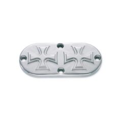 94 FX Model, 94-05 Dyna, 94-06 Softail, 94-06 TouringCross Inpsection Cover Aluminium Polished