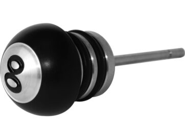 84-99 Softail8-Ball Oil Tank Plug Dipstick Black