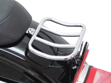 06-17 Dyna, (except 06 FXDWGI, 07-08, 10-12, 14-16 FXDWG, 08-12, 14-16 FXDF, 09 FXDFSE, 10 FXDFSE2, 13 FXDF103, 13 FXDWG103)Luggage Rack Chrome