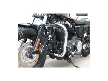 04-20 XL1200C, 04, 07 XL53C, 08-10 XL883C, 12-16 XL1200V, 13-16 XL1200CA, 13-17 XL1200CB, 13 XL1200C ANV, 14-20 XL1200X, 18 XL1200X ANX, 19-20 XL1200XSCRC, HIGHWAYBAR Chrome Front Highway Bar