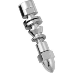 Mirror Adapter M10x1,25mm, 10 mm right thread Chrome