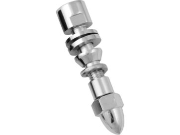 Mirror Adapter M10x1,25mm, 10 mm right thread Chrome