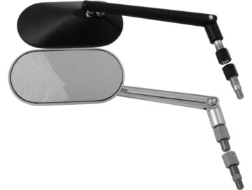 Agila Mirror 150 mm stem Chrome