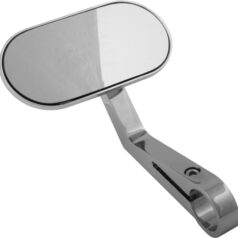 Agila Oval Bar End Mirror Chrome