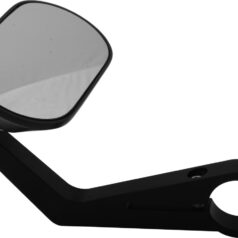 Agila Oval Bar End Mirror Black