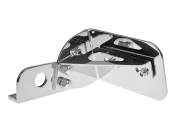 00-03 SportsterShort Side Mount License Plate Bracket Polished