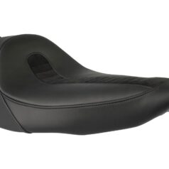 13-14 FXSBSE, 14-17 FXSB, 16-17 FXSEGenuine Leather Solo Seat For Thunderbike Steel Fender 260/18" and OE Tank Black