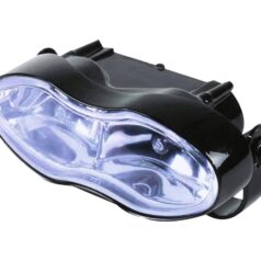 Wave High Beam and Fog Light Blue Lens Black H3