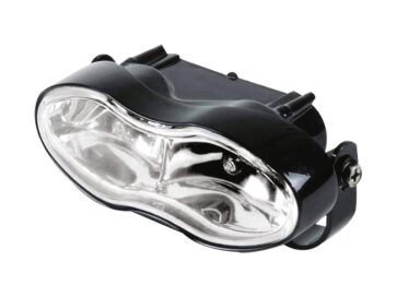 Wave High Beam and Fog Light Clear Lens Black H3