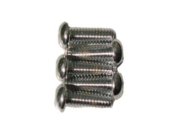84-20 Sportster, 85-94 FX Model, 91-17 Dyna, 84-24 Softail, 85-24 Touring, 09-24 Trike, 84 FLT, 84 FLTCBrake Rotor Screw Kit Chrome